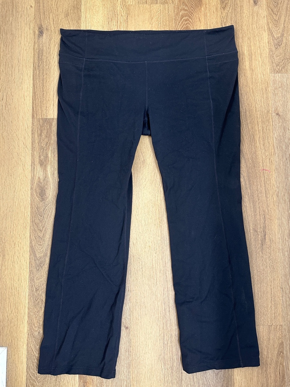 Athleta Women’s 2X Black Bootcut Yoga Pants Stretch Athletic Leggings Plus Size
